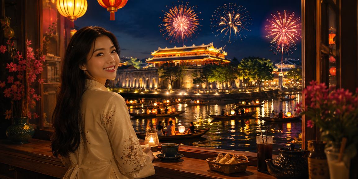 Người dùng tại Huế xem thông tin khuyến mãi casino trực tuyến trong quán cà phê