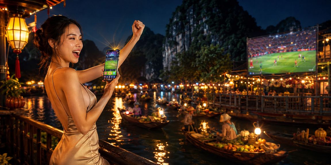 Người dùng tại Ninh Bình theo dõi kèo Esports và khuyến mãi trên điện thoại